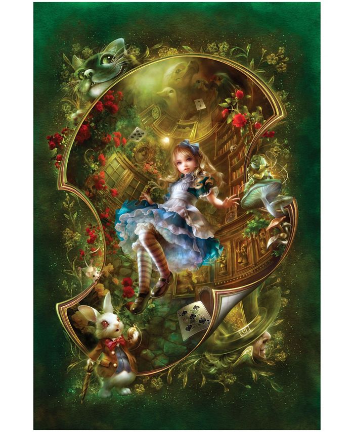 Masterpieces Puzzles Fairytales Book Box - Alice in ...