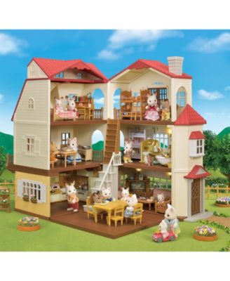 calico critters red roof gift set
