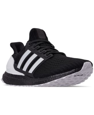 mens black and white ultra boost