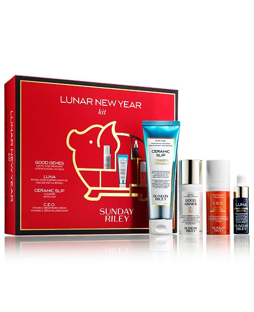 Sunday Riley 4 Pc Lunar New Year Gift Set Reviews Beauty Gift Sets Beauty Macy S