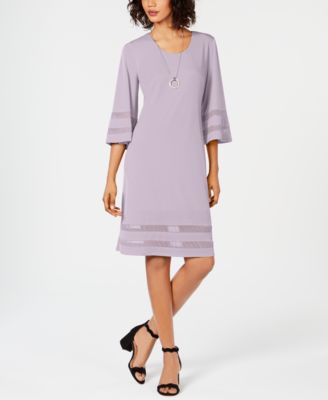 macys mauve dress