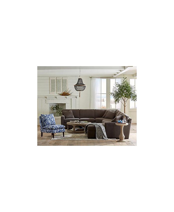 Furniture Radley Fabric Sectional Sofa Collection, Created for Macy's