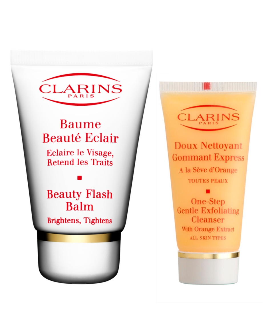 NEW Receive a FREE 2 Pc. Deluxe Sample Set with $50 Clarins purchase