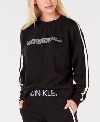 calvin klein 1981 statement crewneck sweatshirt