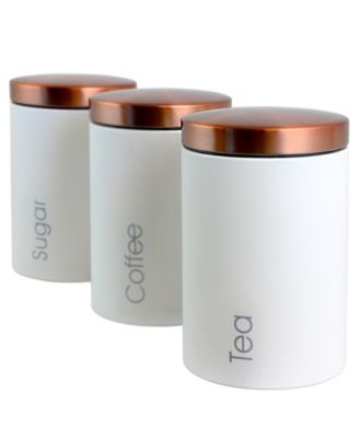 kitchen storage tea coffee sugar