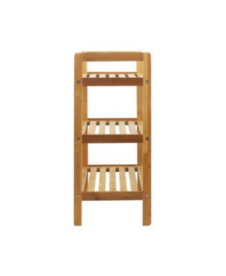 container store bamboo shoe rack