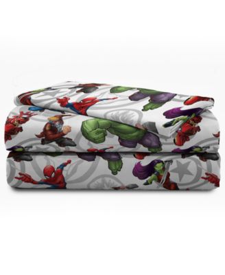 Disney Marvel Avengers 3-шт. Комплект постельного белья, двойной