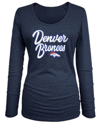 denver broncos long sleeve shirt womens