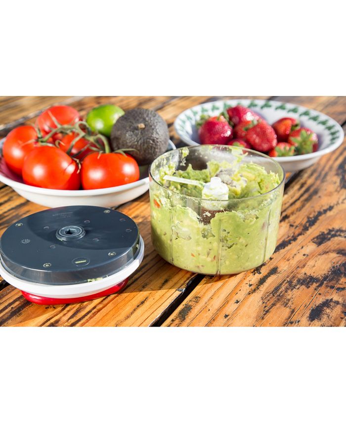 Zyliss Easy Pull Food Chopper and Manual Food Processor Vegetable