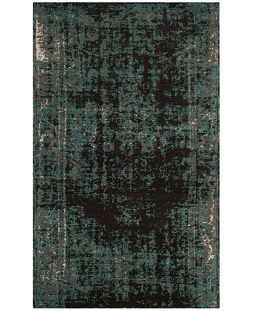 Safavieh Classic Vintage Teal And Brown 5 X 8 Area Rug Reviews Home Macy S