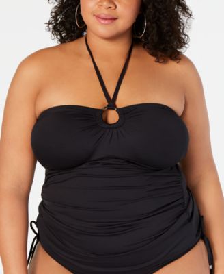 michael kors plus size bathing suits