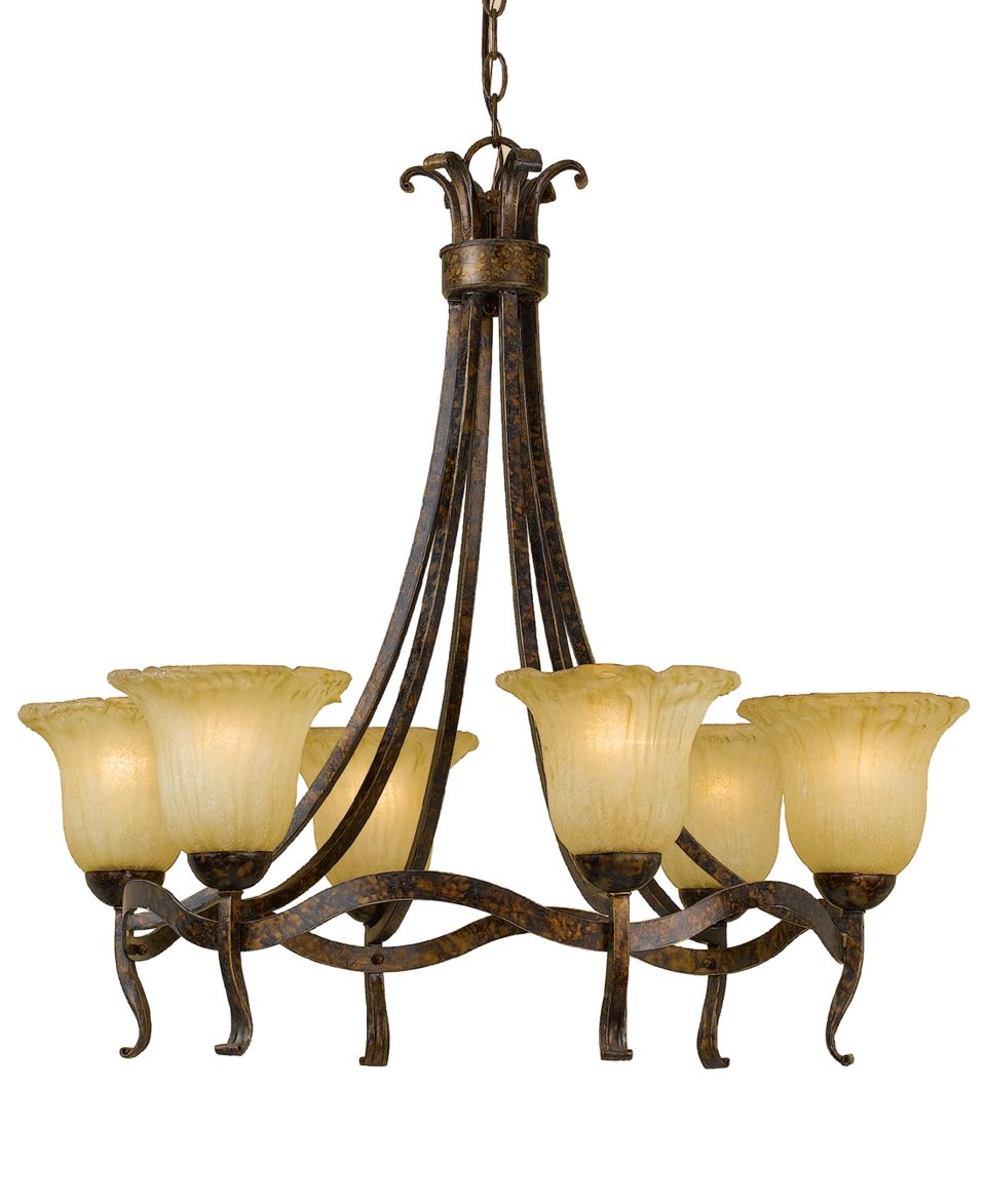 Pacific Coast Chandelier, 2 Tier Scroll   Lighting & Lamps   for the