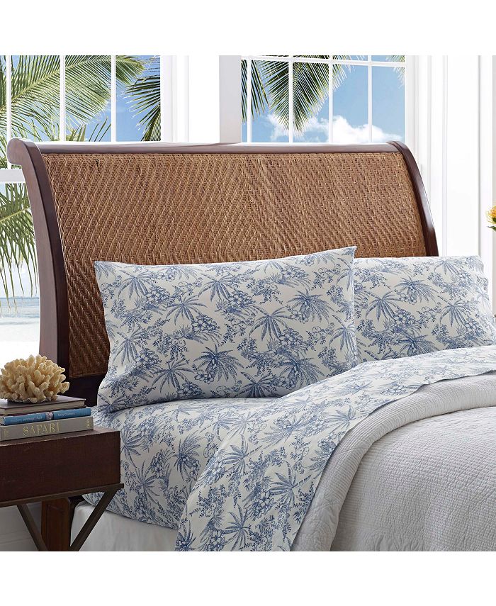 Tommy Bahama Home Tommy Bahama Pen and Ink Palm King Pillowcase Pair