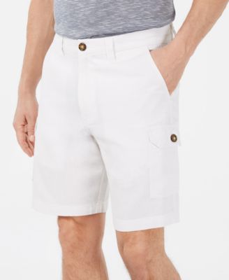 macys linen shorts
