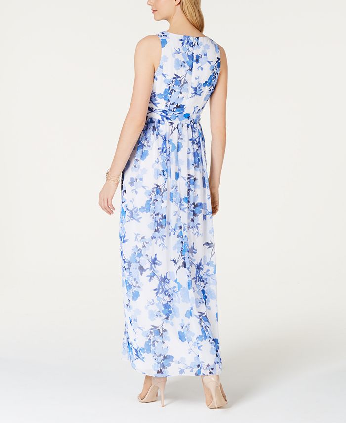 Jessica Howard Floral-Print Maxi Dress & Reviews - Dresses - Women - Macy's