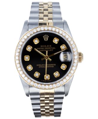 Pre-Owned Rolex Jubilee with Black 