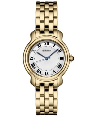 seiko gold tone watch