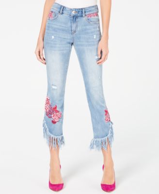 macys fringe jeans
