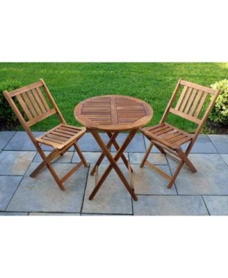 foldable bistro set