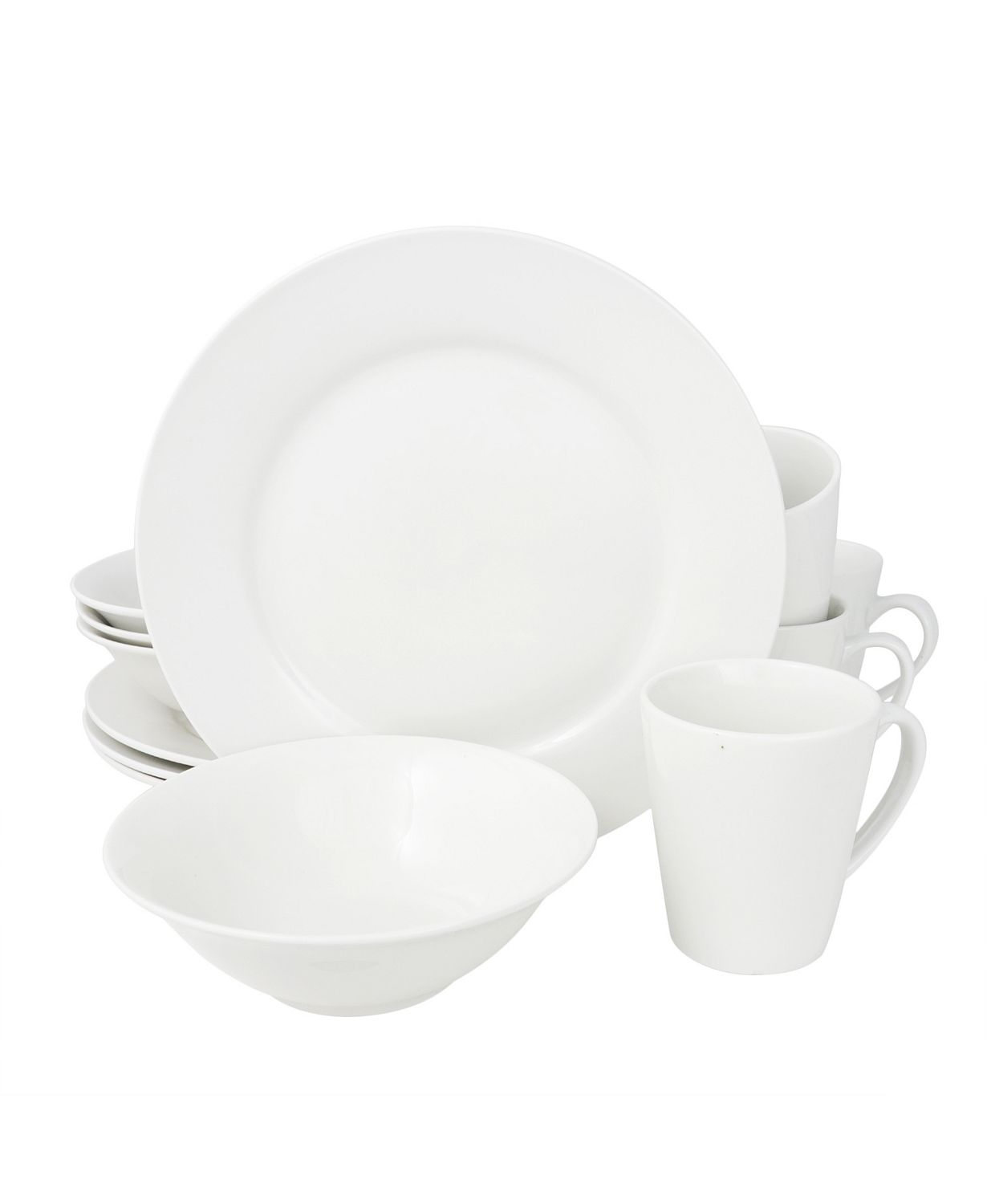 (49% OFF Deal) 12 Piece Dinnerware Set, Rim Shape $38.99
