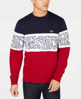lacoste keith haring t shirt