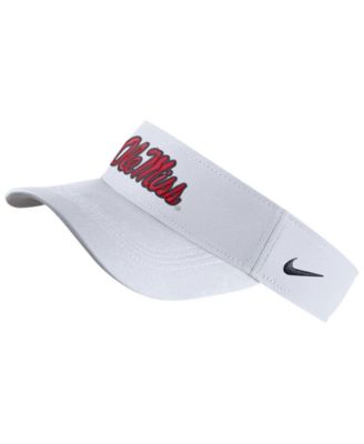 all white nike visor