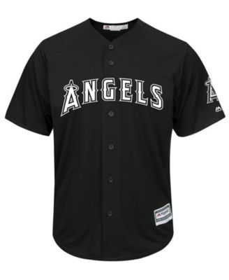 los angeles angels black jersey