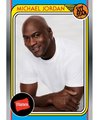 Hanes Michael Jordan Trading Card 