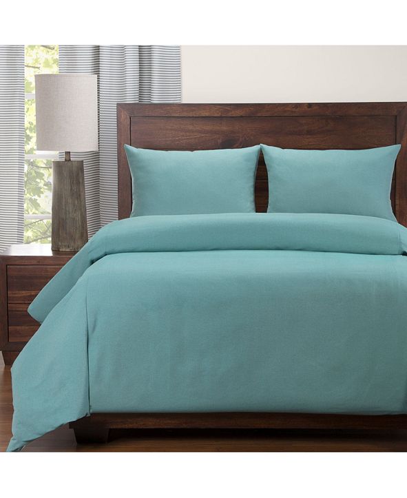 Revolution Plus Everlast Turquoise Stain Resistant 6 Piece Full Size Luxury Duvet Set Reviews Bed In A Bag Bed Bath Macy S