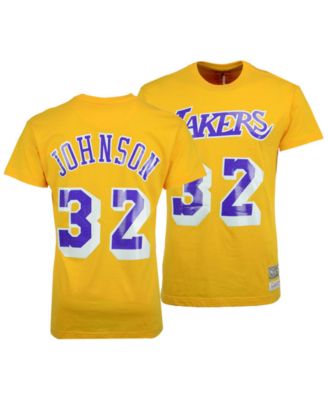 magic johnson mitchell and ness t shirt