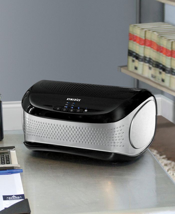 Homedics TotalClean Desktop Air Purifier HepaType Filtration
