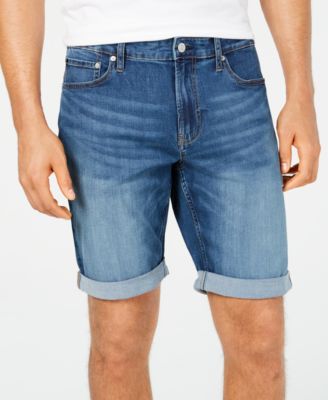 calvin klein mens jean shorts