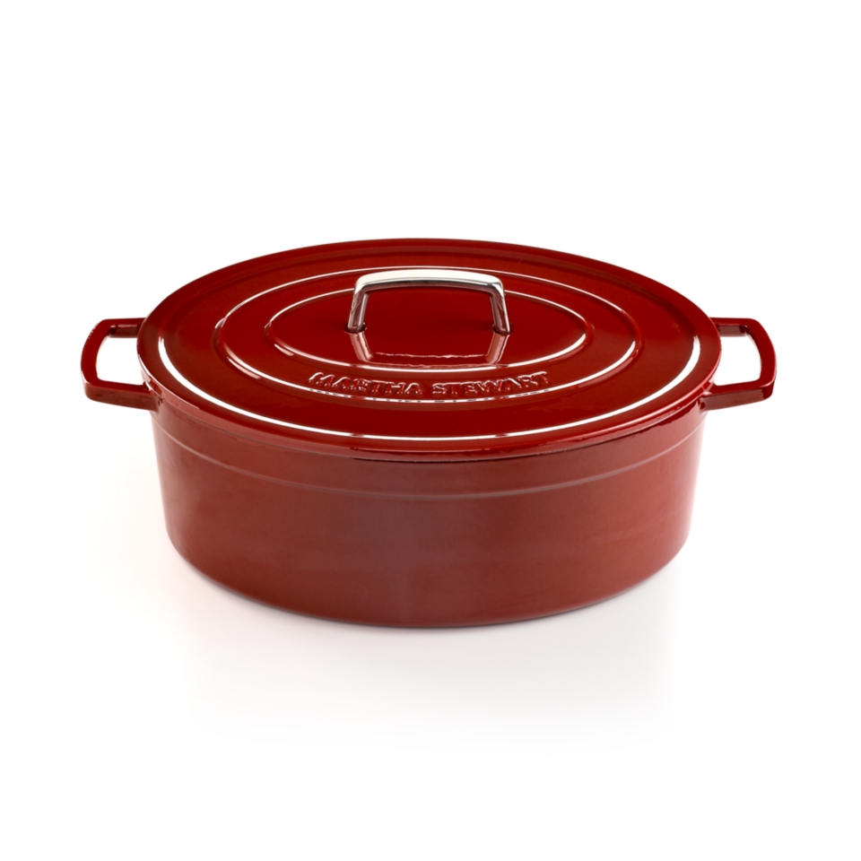 Martha Stewart Collection Collectors Enameled Cast Iron   Cookware