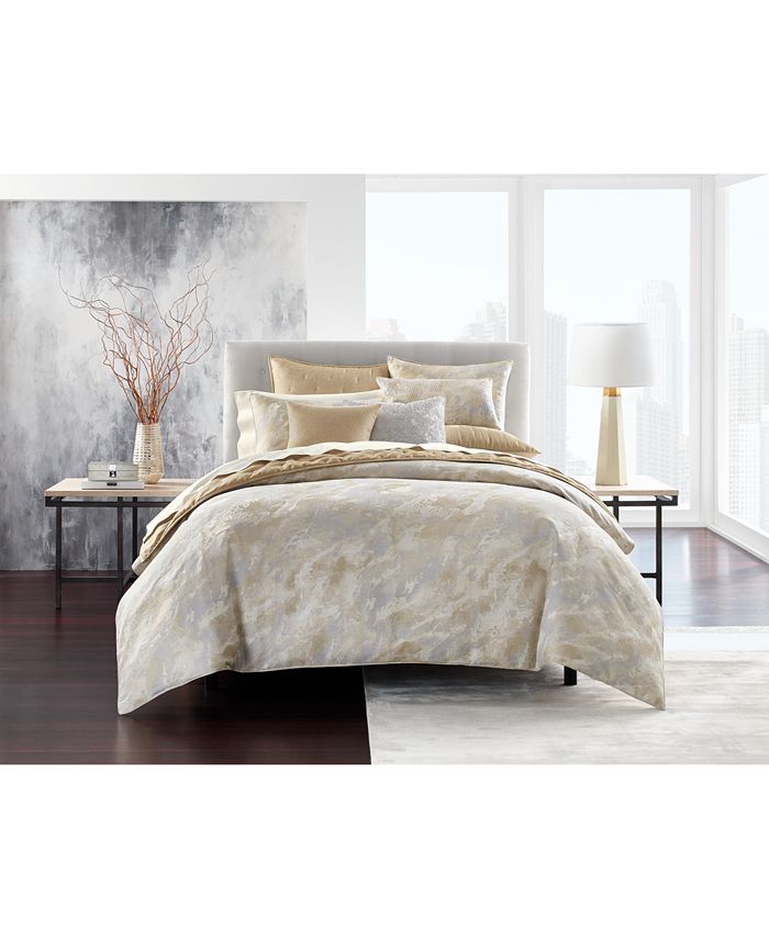Hotel Collection Metallic Stone Bedding Collection, Created for Macy's