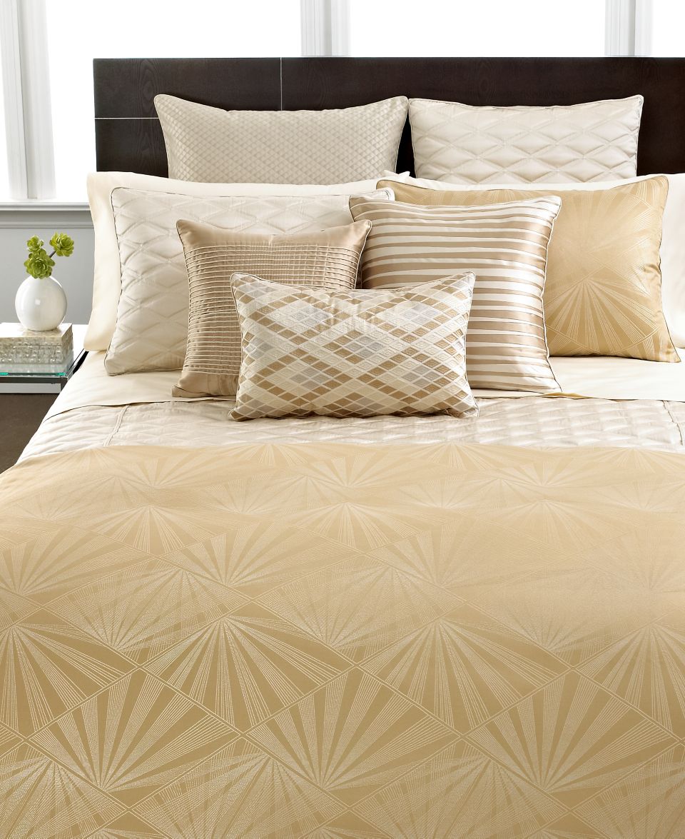 Donna Karan Bedding, Modern Classics Gold Leaf Collection   Bedding