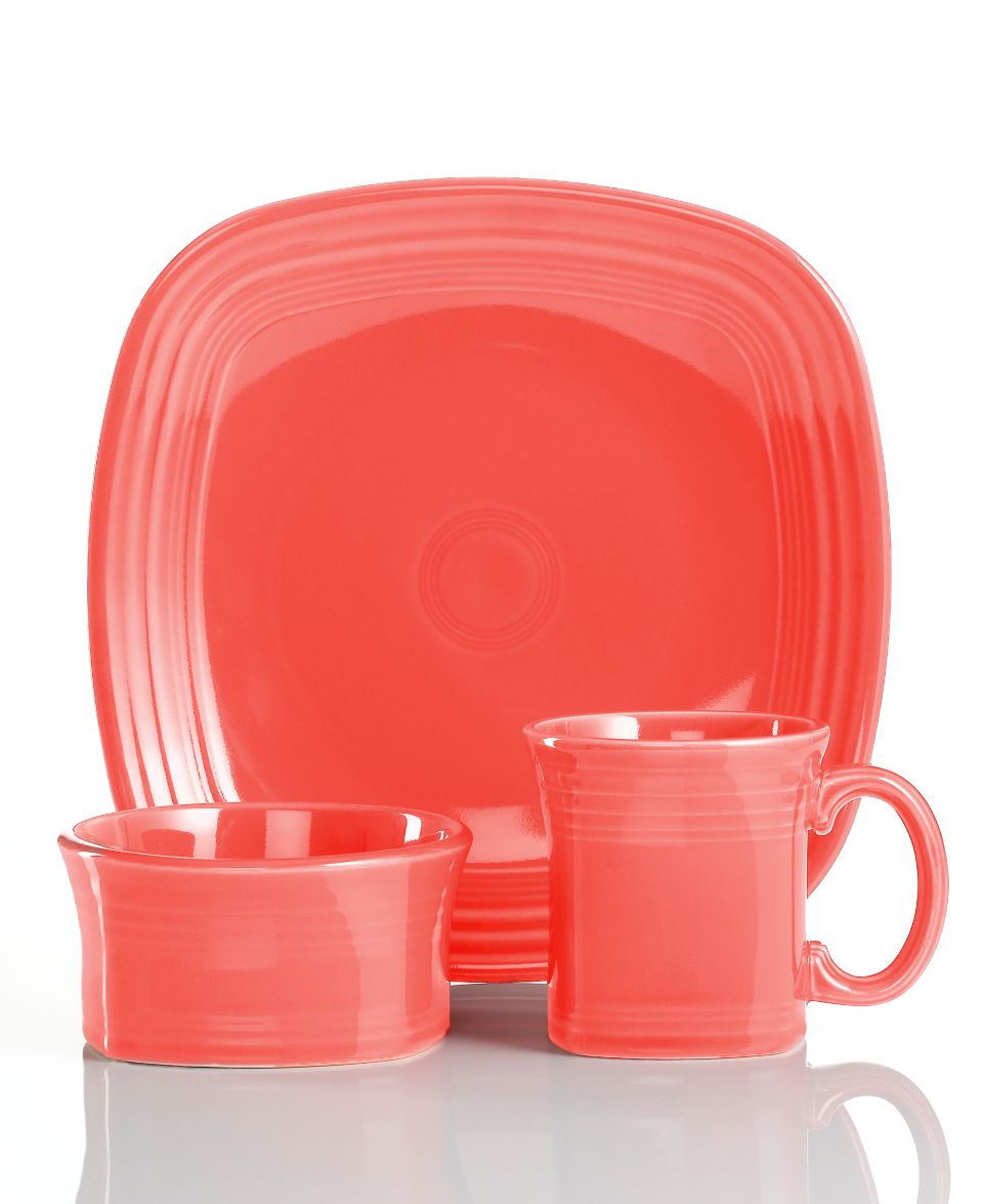 Fiesta Square Dinnerware Collection   Casual Dinnerware   Dining