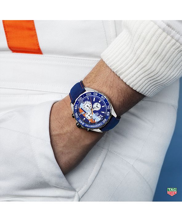 tag heuer formula 1 blue strap