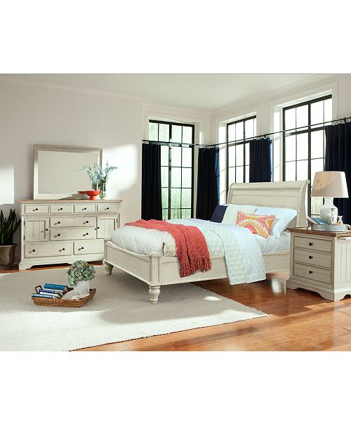 Furniture Cottage Solid Wood Bedroom Furniture Collection Reviews Furniture Macy S