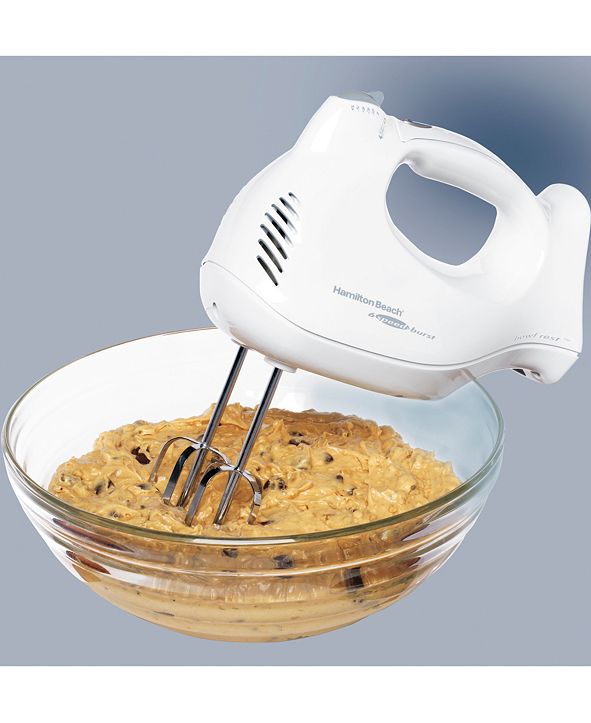 Hamilton Beach Power Deluxe 6Speed HandStand Mixer & Reviews Small