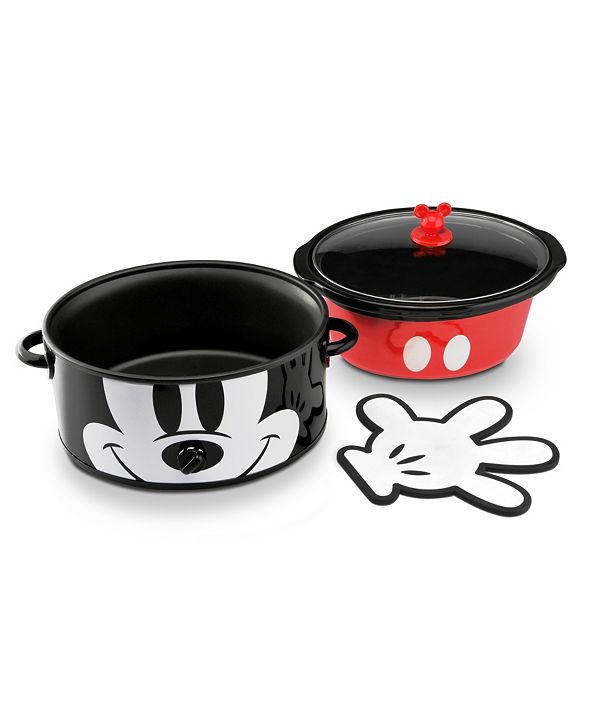 Disney Mickey Mouse 6Quart Slow Cooker with Trivet & Reviews Small Appliances Kitchen Macy's