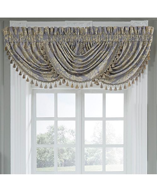 Croscill Nadia Waterfall Swag Valance Reviews Window Treatments Blinds Macy S