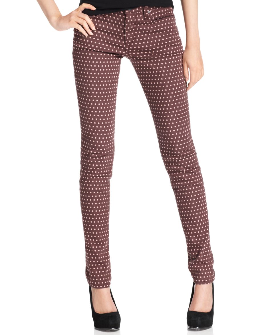 Else Jeans, Skinny Polka Dot Print