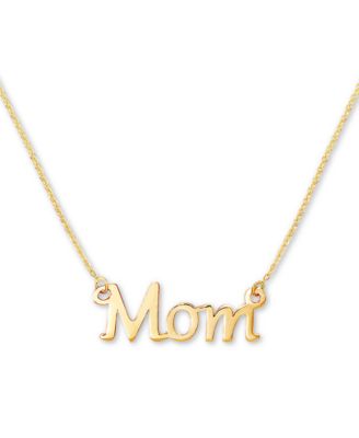 mom necklace macys