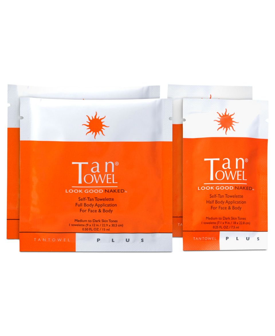 TanTowel Half Body Plus, 10 Pack   Skin Care   Beauty