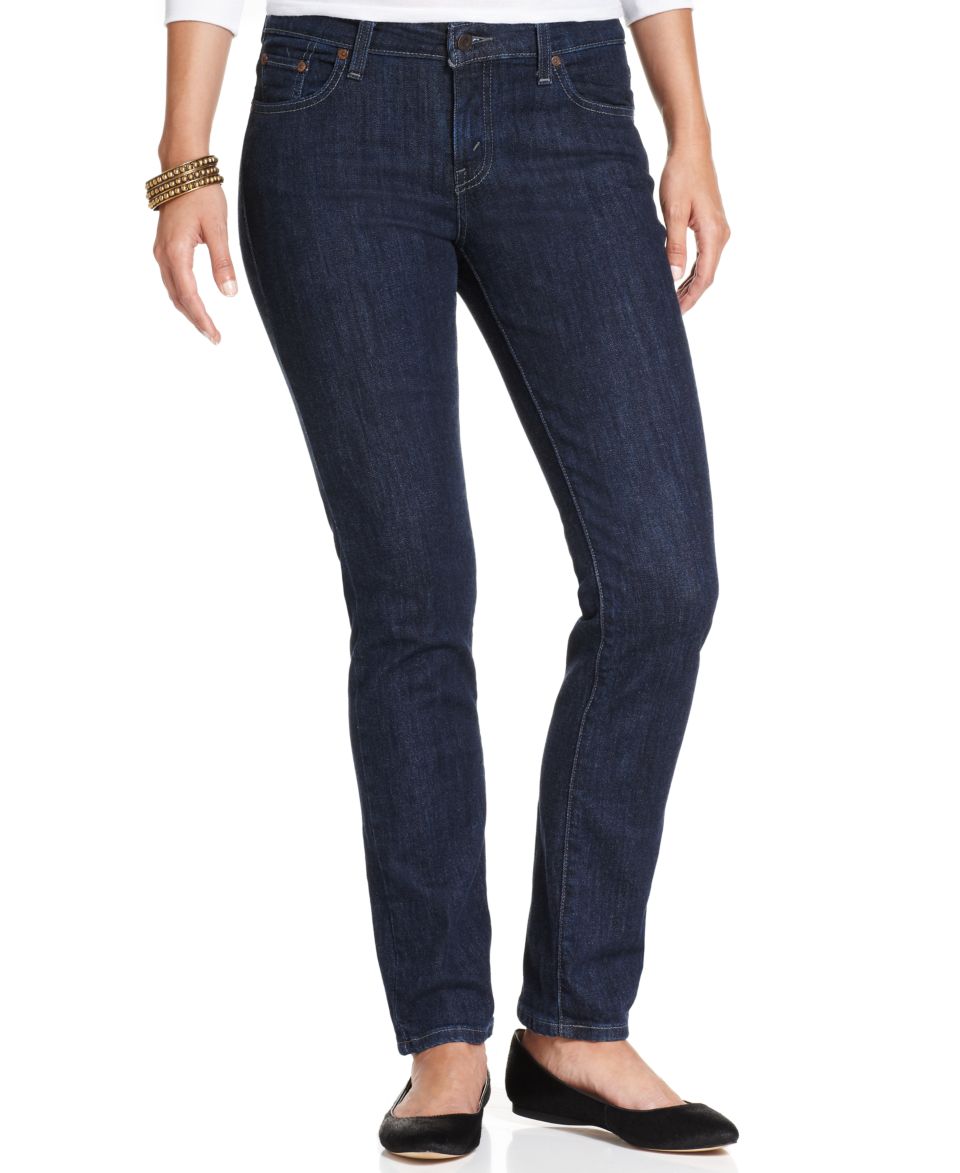 Levis Jeans, 512 Skinny, Indigo Sky Wash   Womens