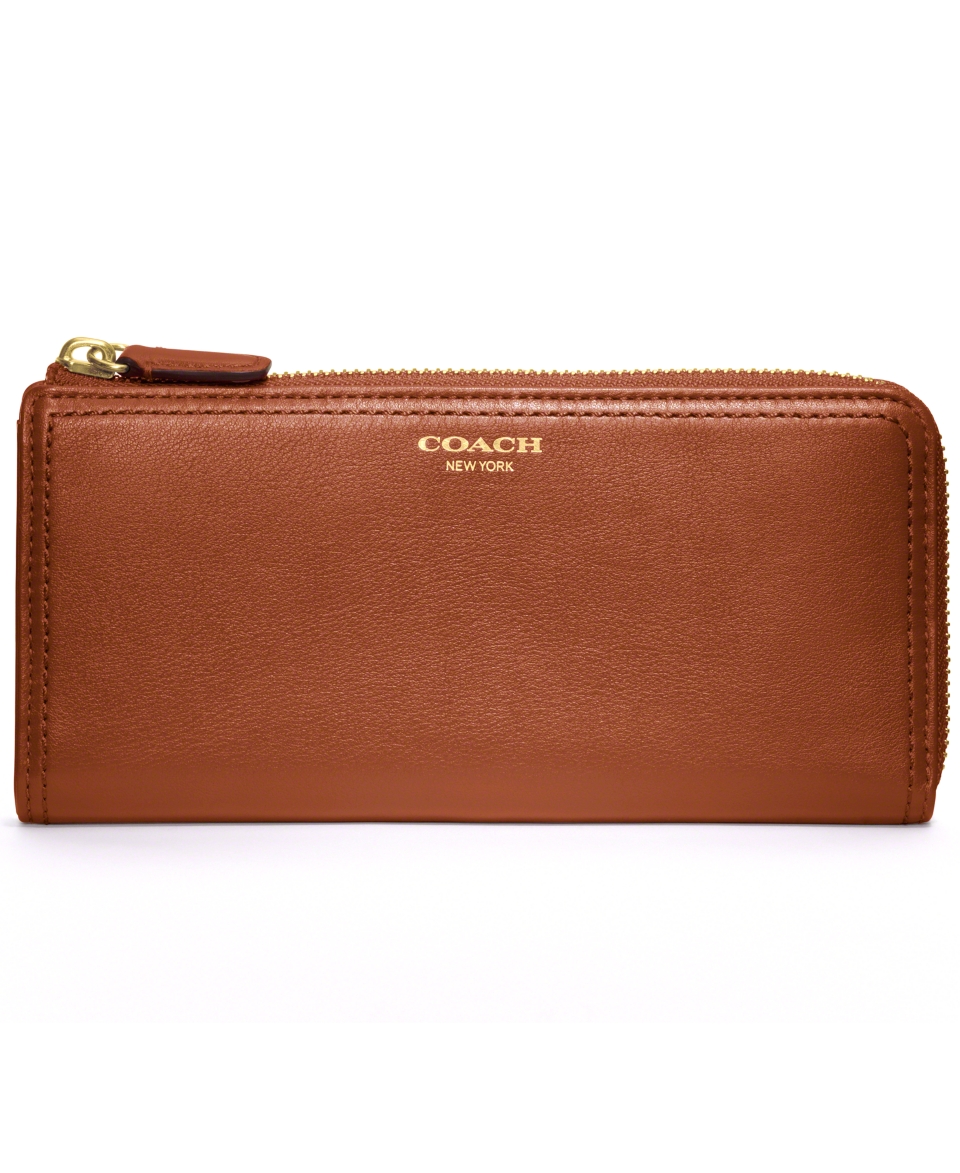 COACH LEGACY LEATHER SLIM ZIP