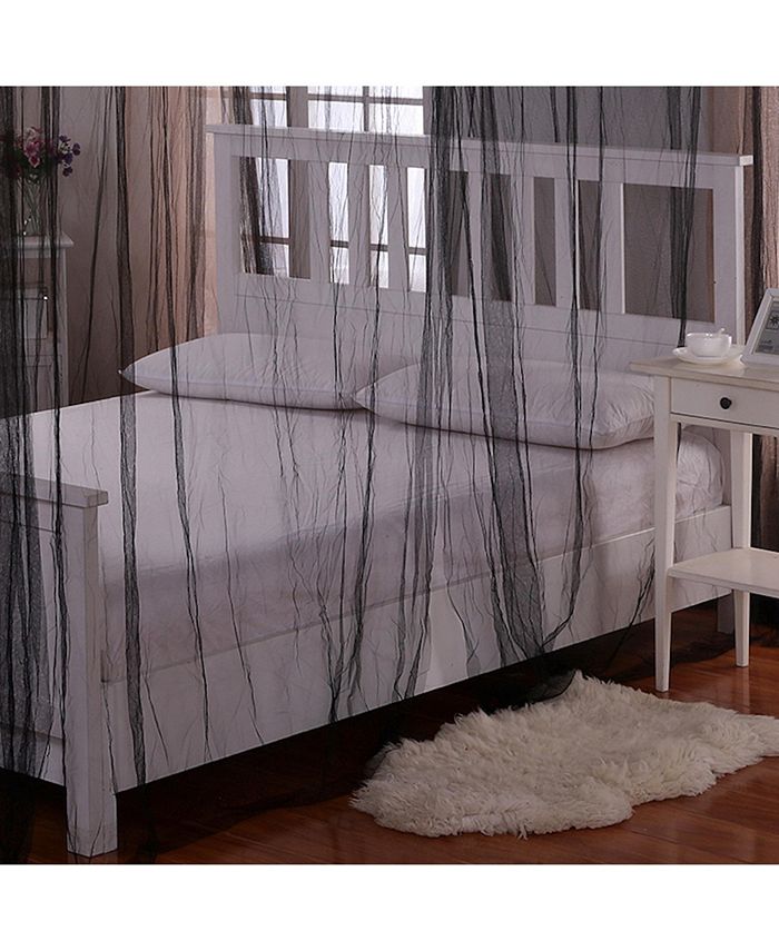 Epoch Hometex inc Cottonloft Palace 4Post Bed Sheer Mosquito Net Panel