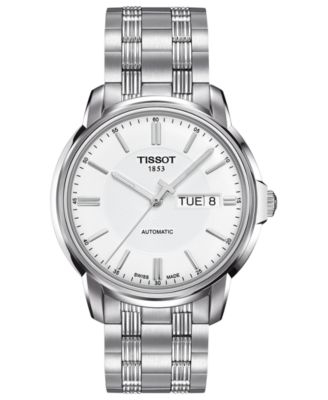 macy's tissot mens