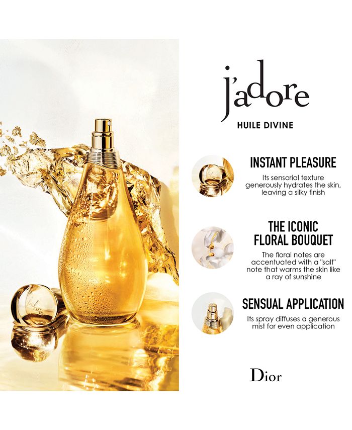 Dior J'adore Huile Divine Dry Oil, 5oz. & Reviews All Perfume