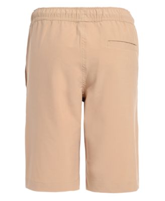 khaki jogger shorts